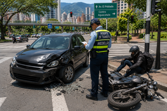 Acompañamiento jurídico a víctimas de accidentes de tránsito en Medellín - Claridad Legal